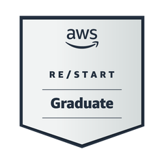 AWS re/Start Graduate badge