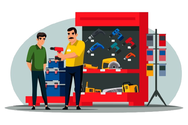 Hardware stores POS preview